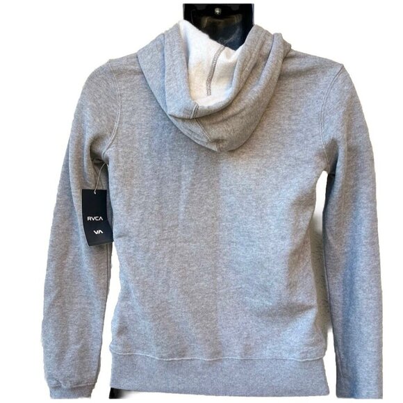 RVCA Women Swerve Hoodie Size XS Authentic Heather AVJSF00259 - Picture 3 of 11